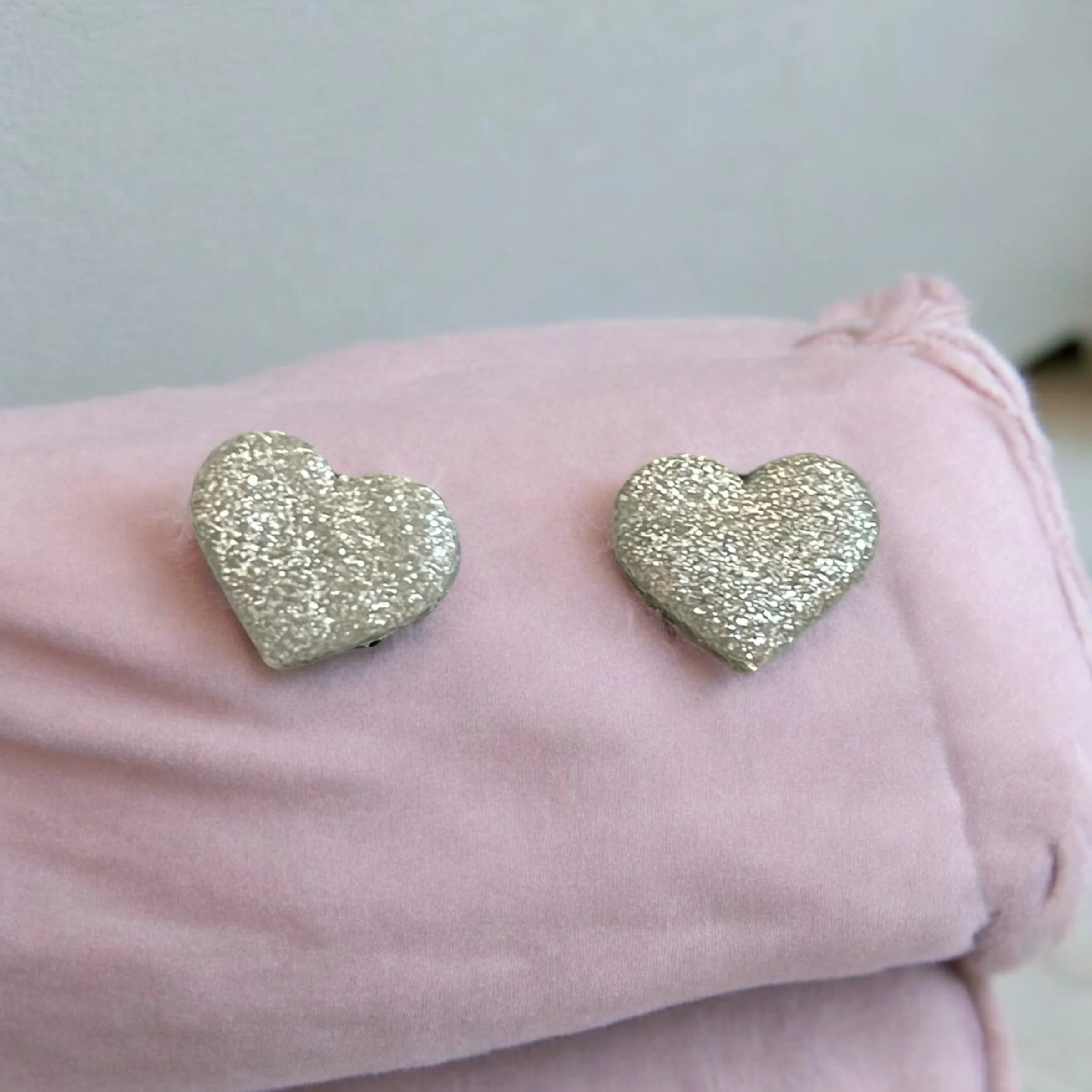 Heart Stud Earrings