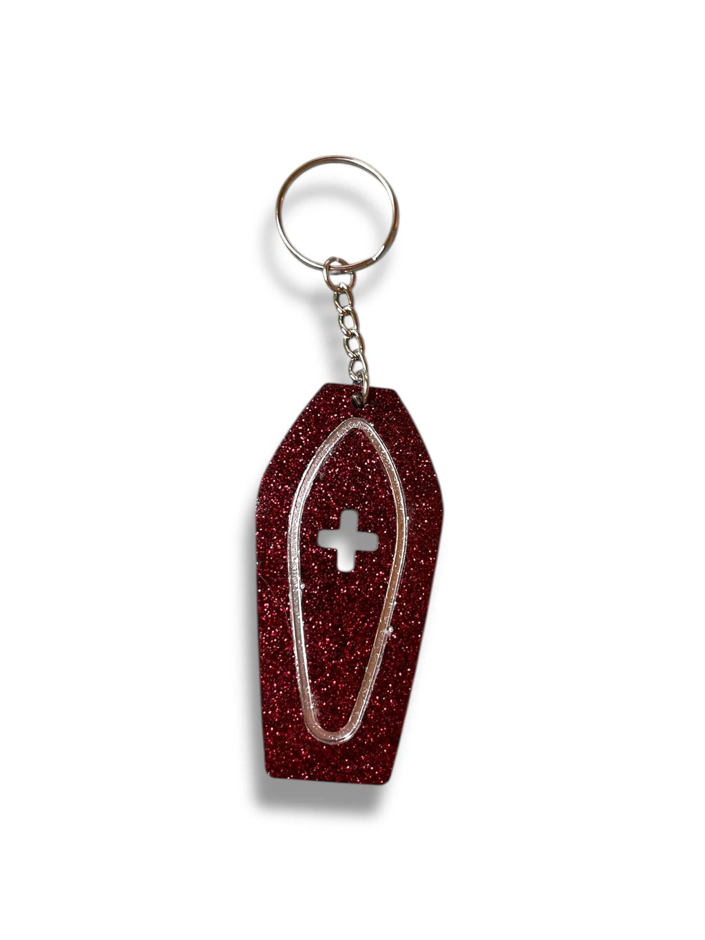 Gothic Coffin Keychain