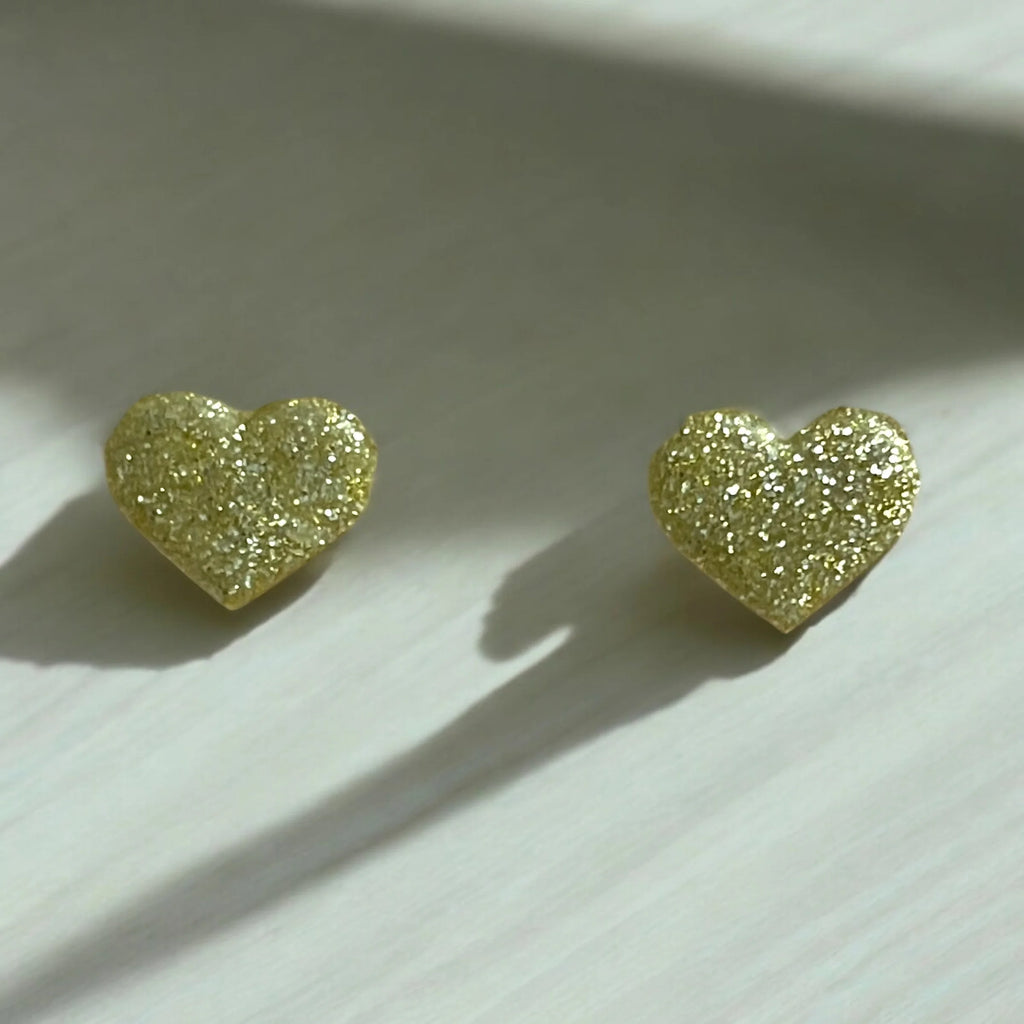 Heart Stud Earrings