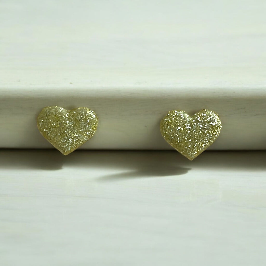 Heart Stud Earrings