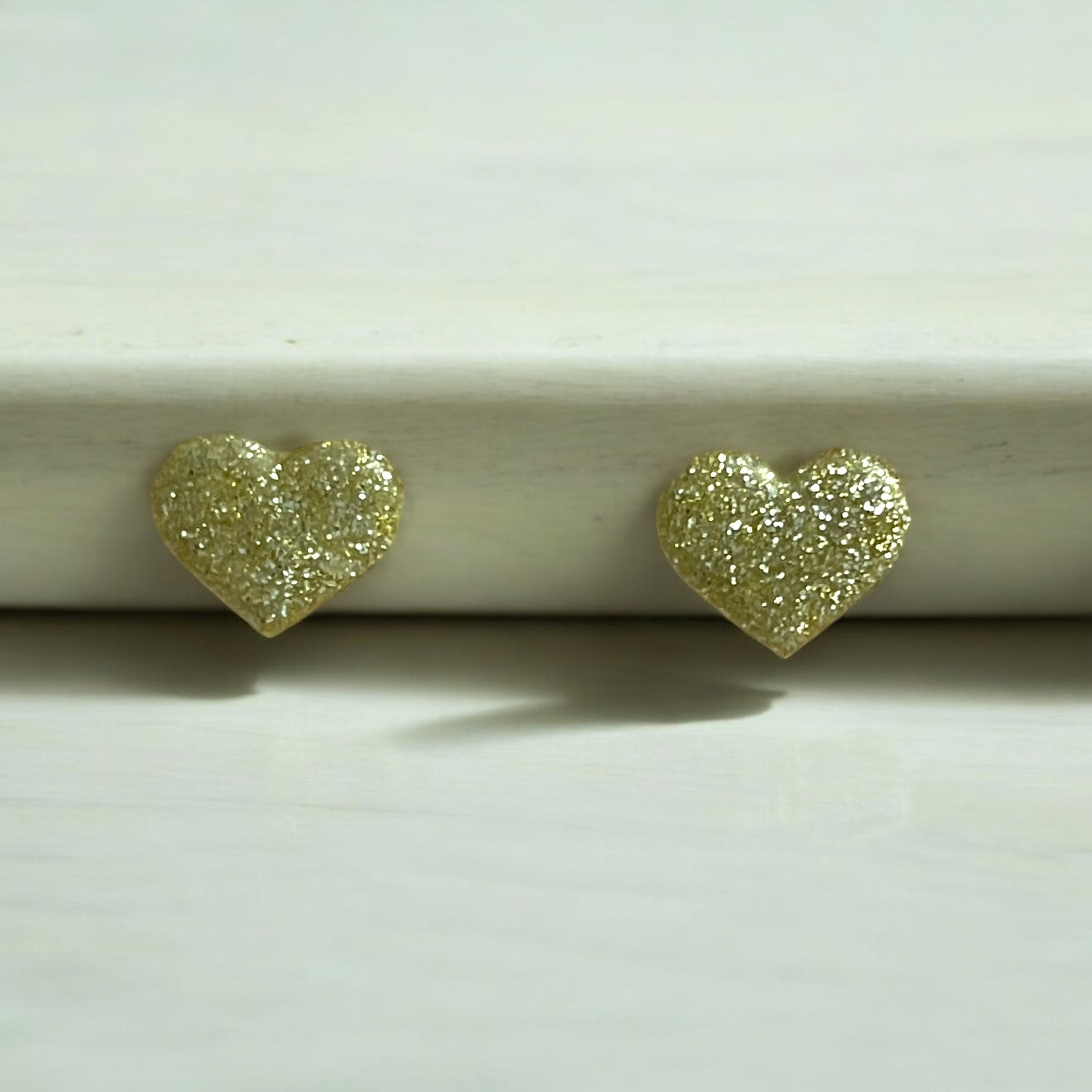 Heart Stud Earrings