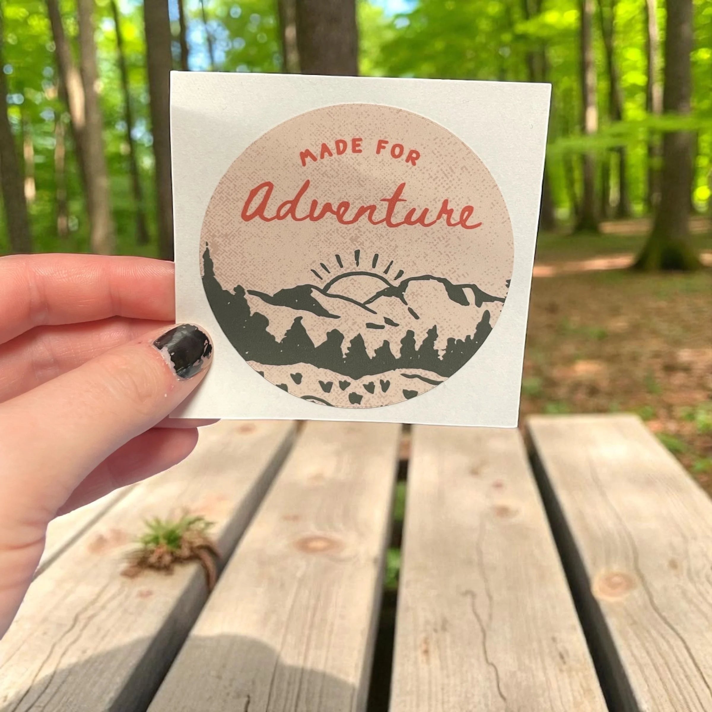 Made for Adventure - Sticker