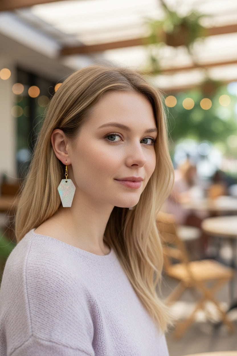 Coffin Earrings