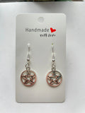 Pentacle Dangle Earrings