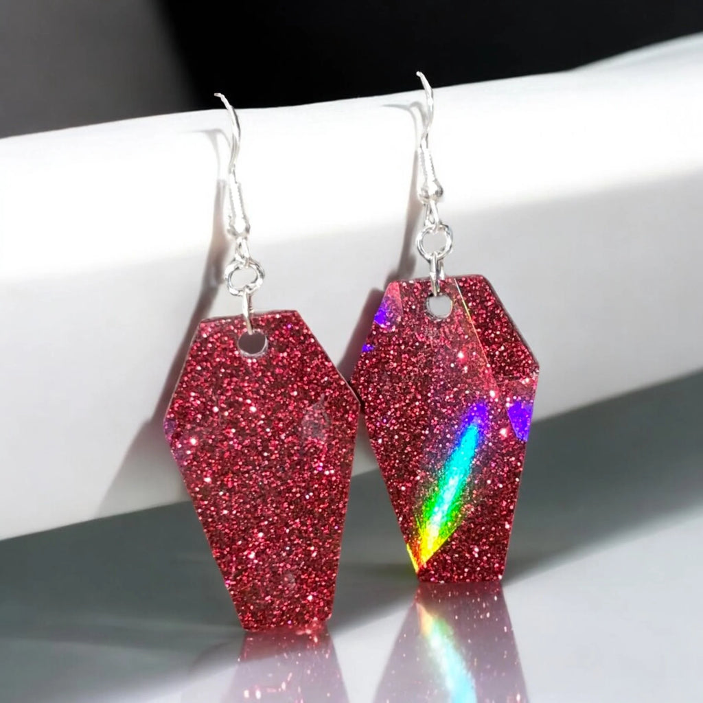 Coffin Earrings