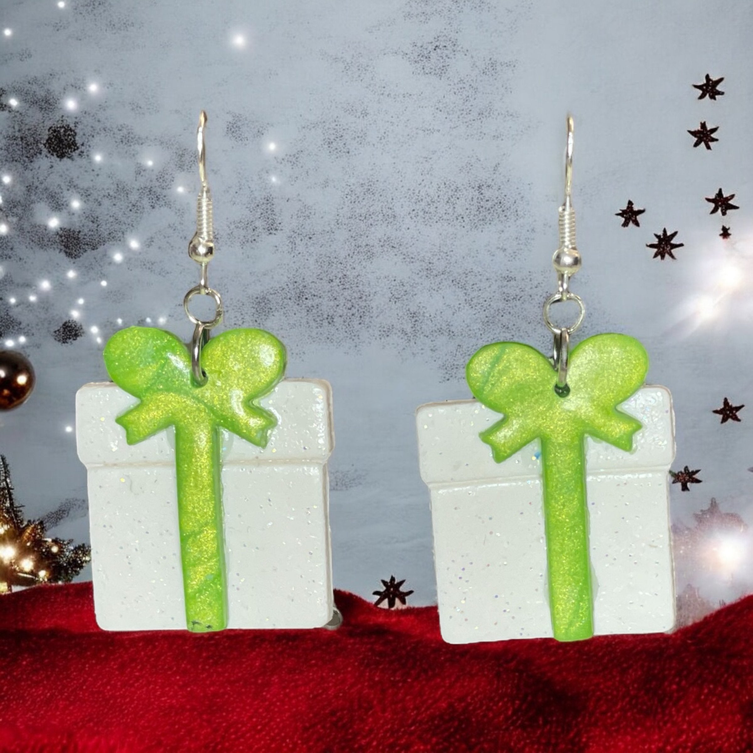 Christmas Present Earrings