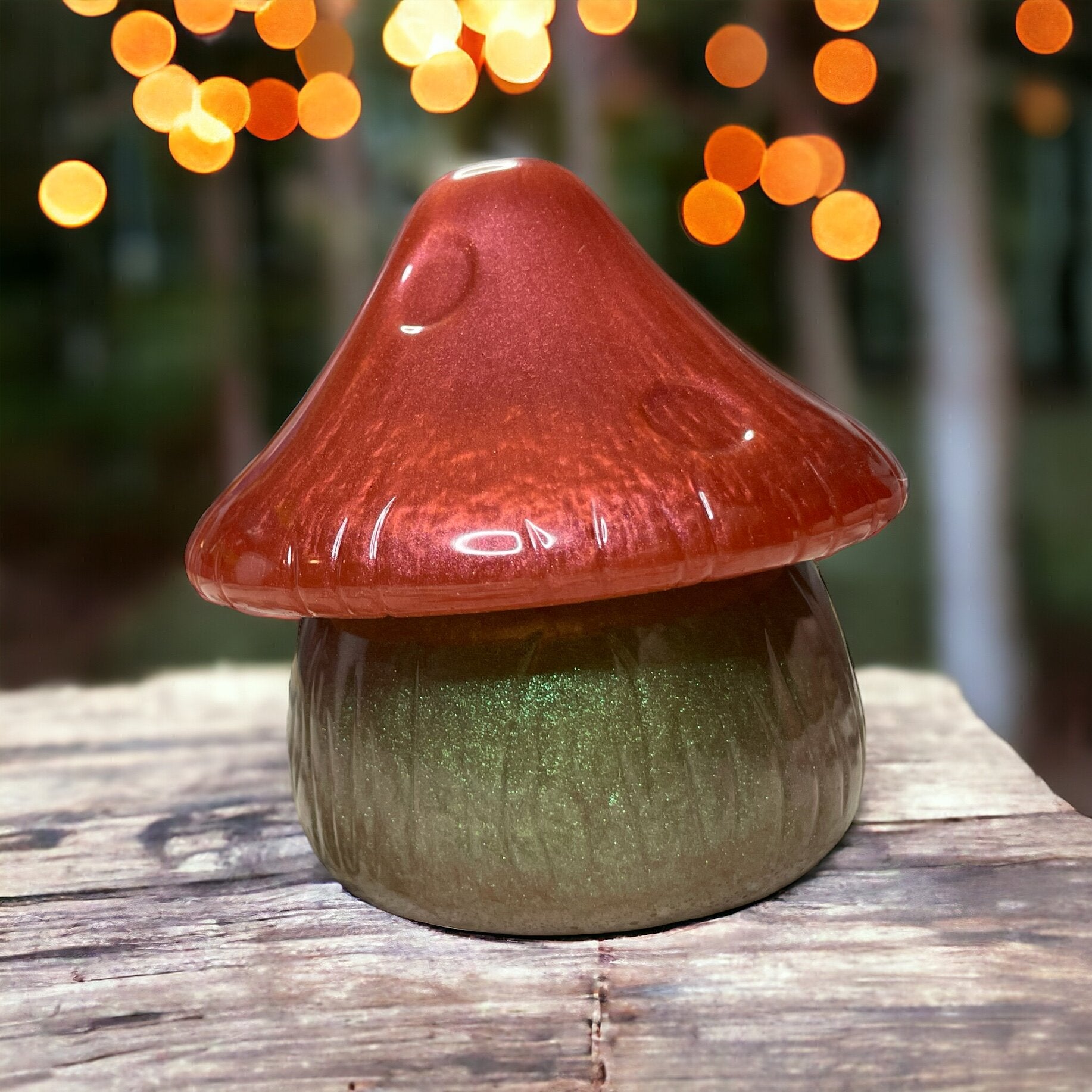 Mushroom Jar with Removable Lid (Large)