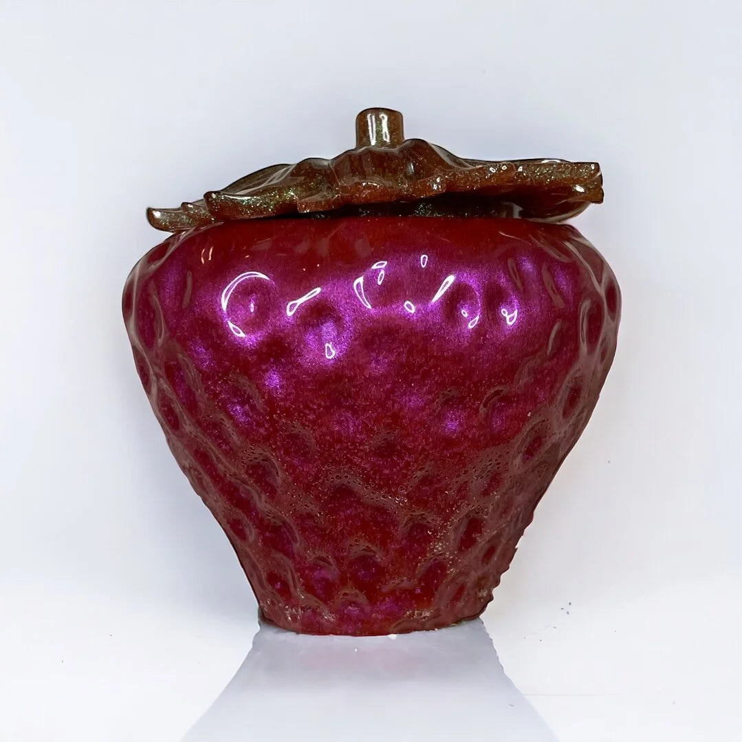 Strawberry jar with removable top