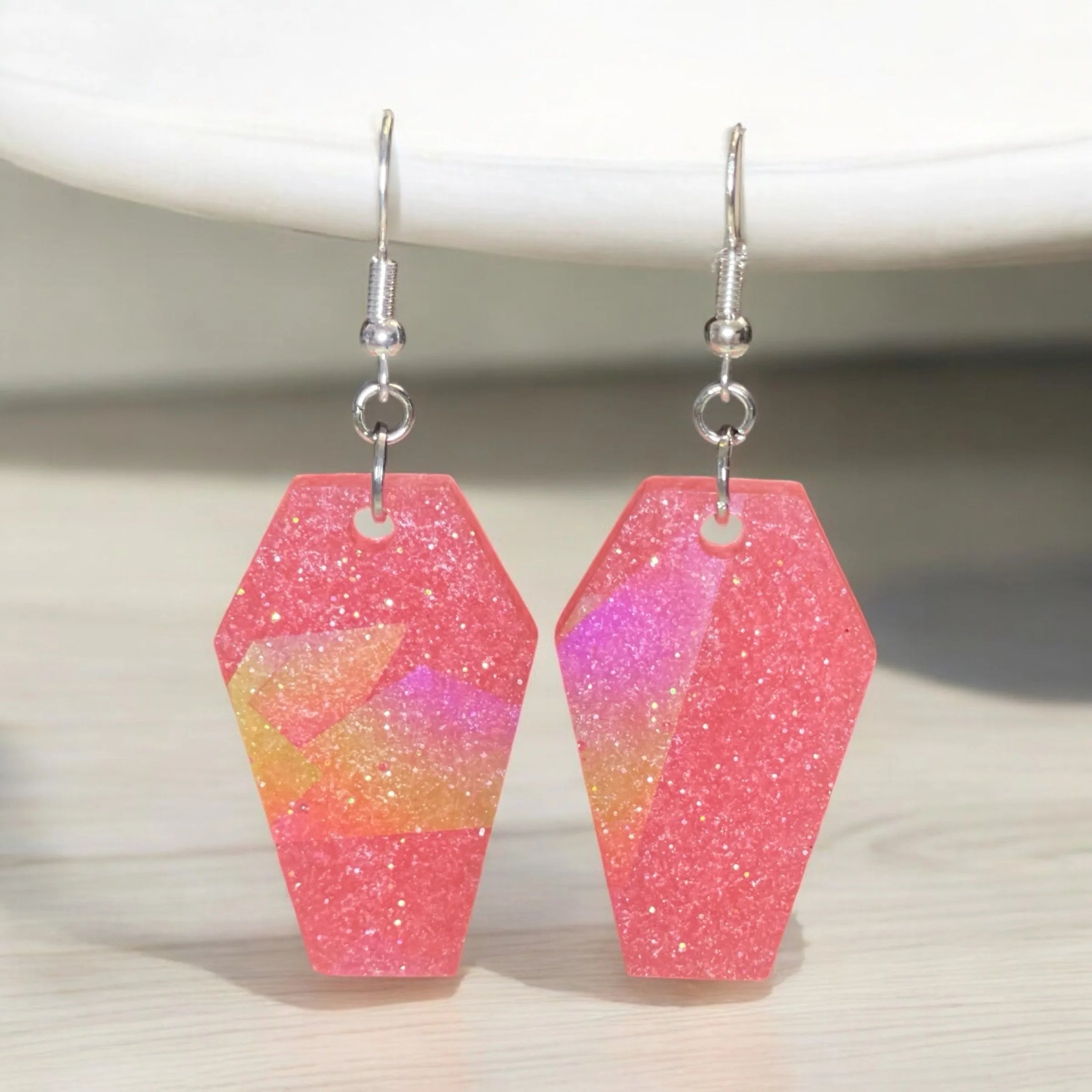 Coffin Earrings
