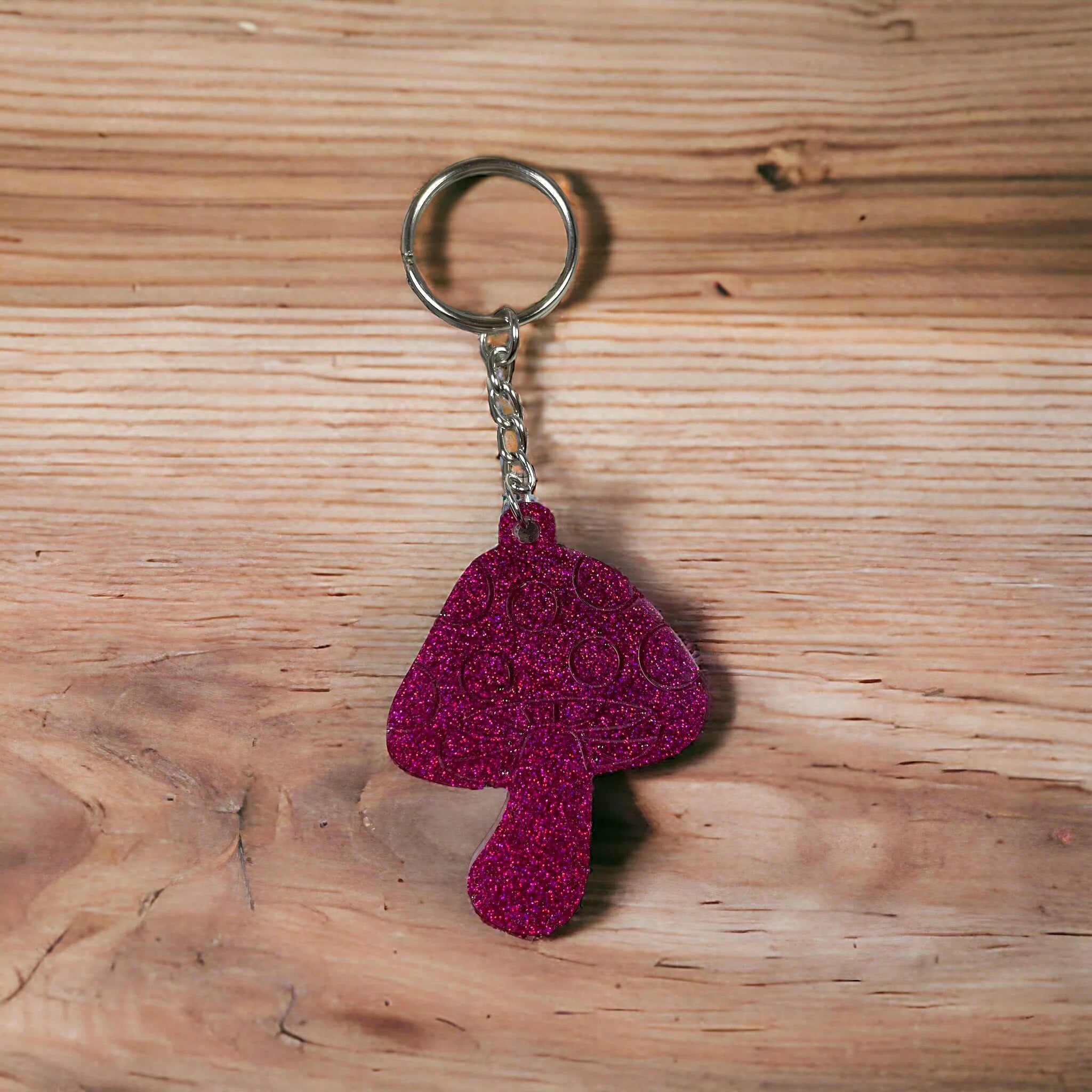 Mushroom Keychain