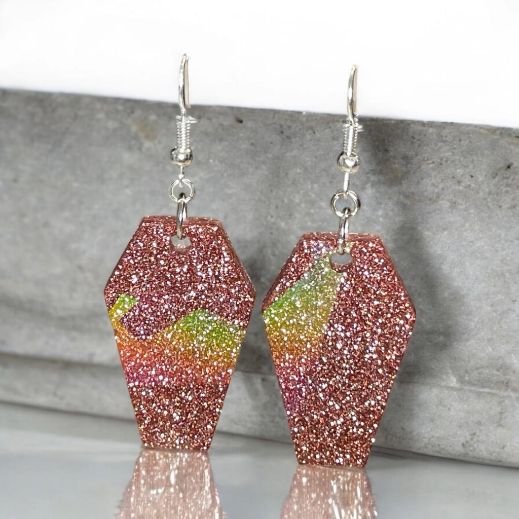 Coffin Earrings