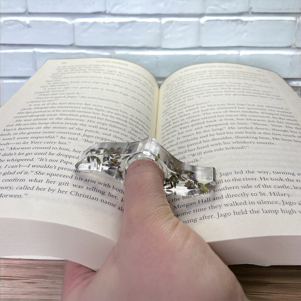 Floral Thumb Page/Book Holder