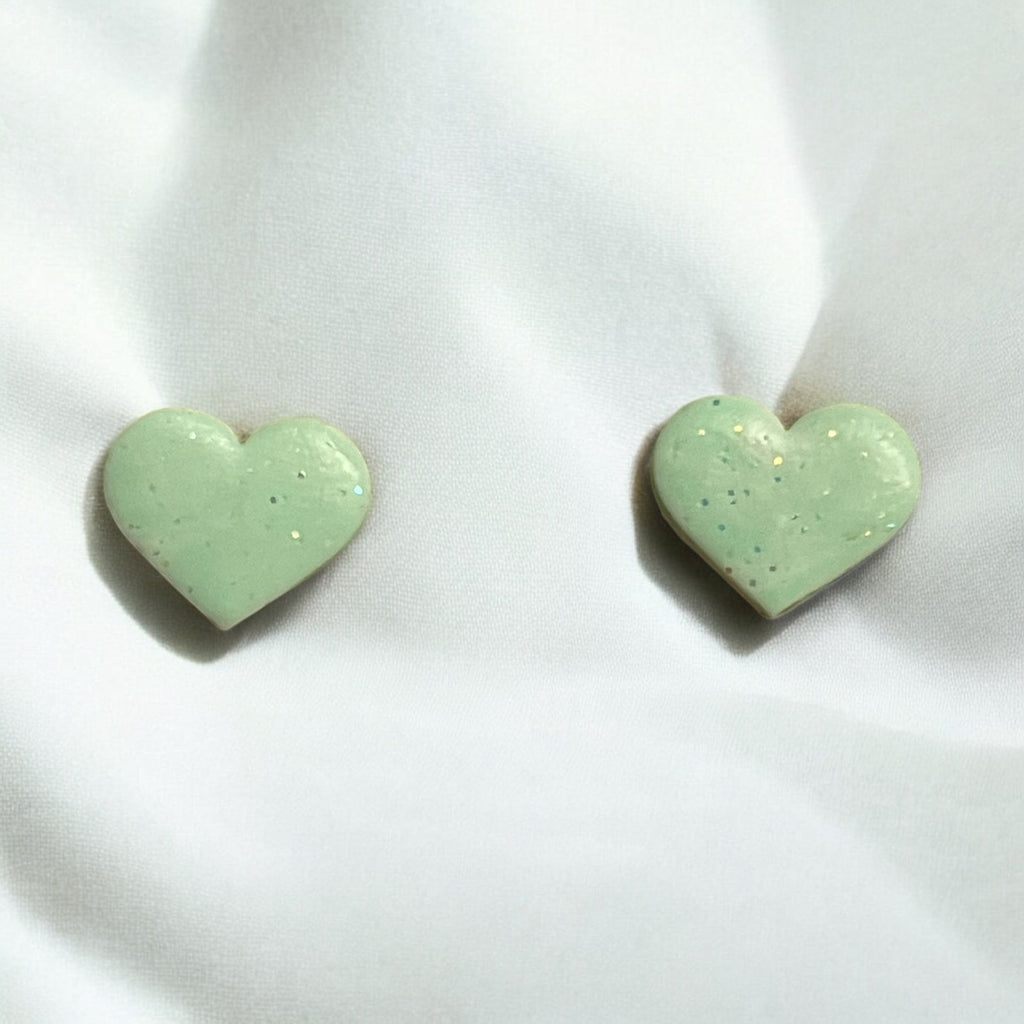 Heart Stud Earrings