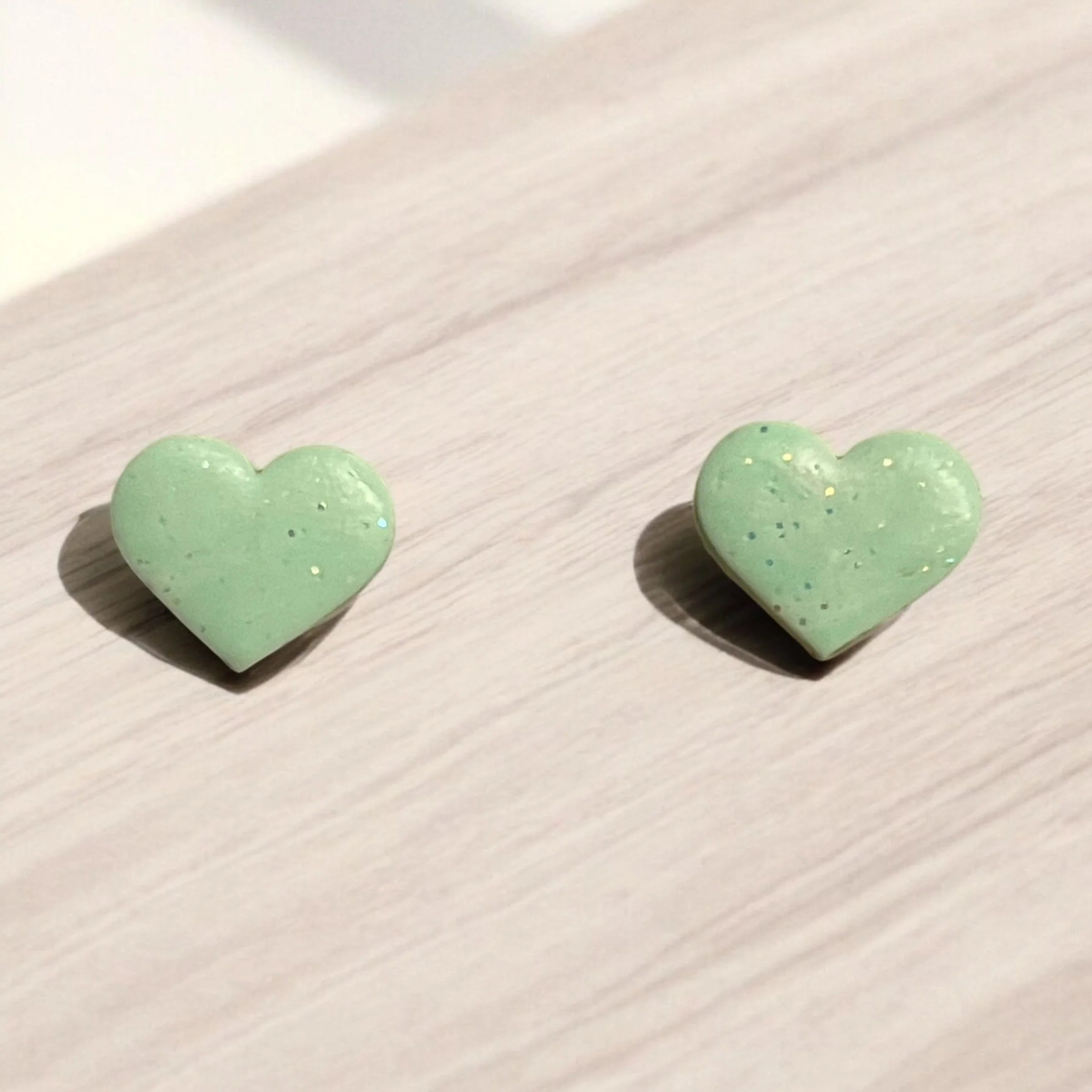 Heart Stud Earrings