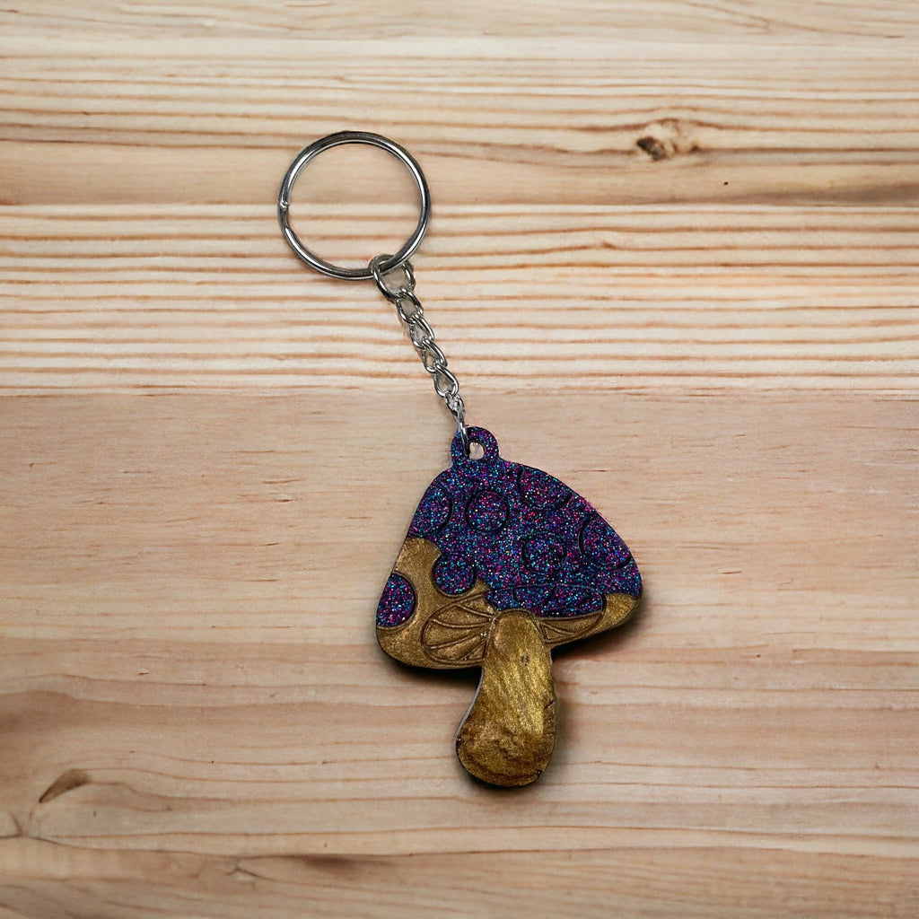 Mushroom Keychain