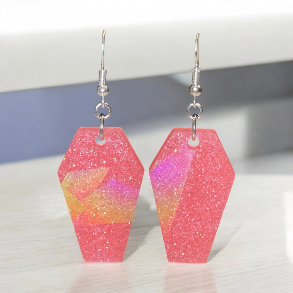 Coffin Earrings