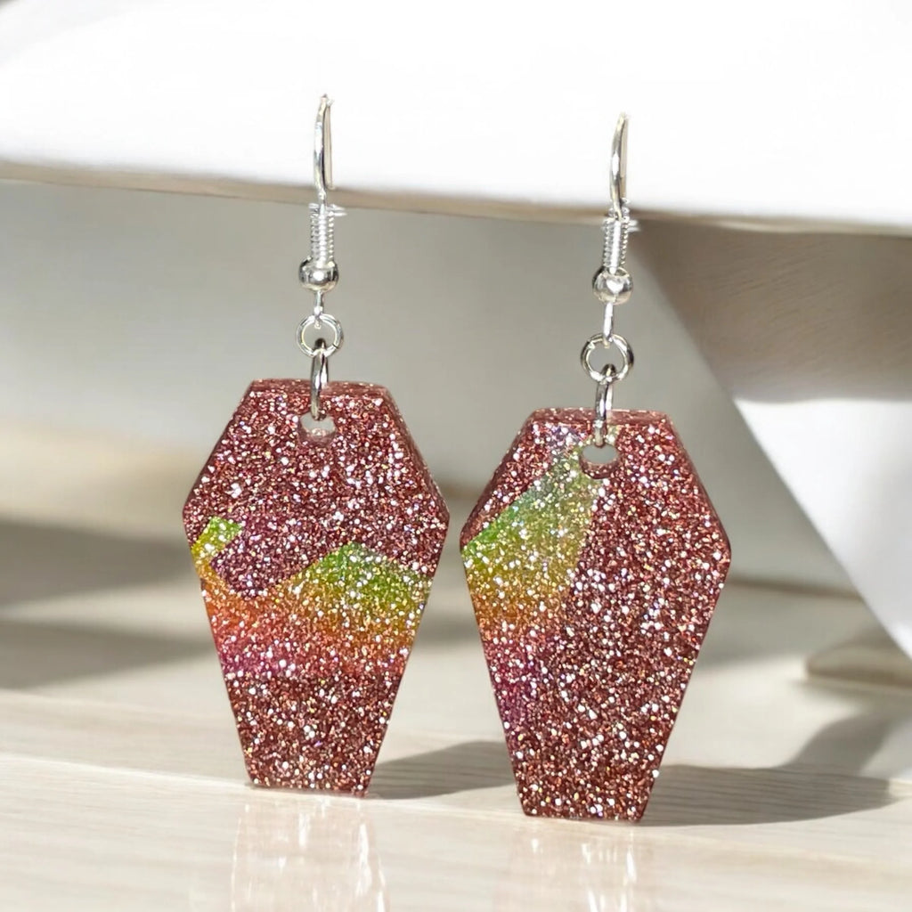 Coffin Earrings