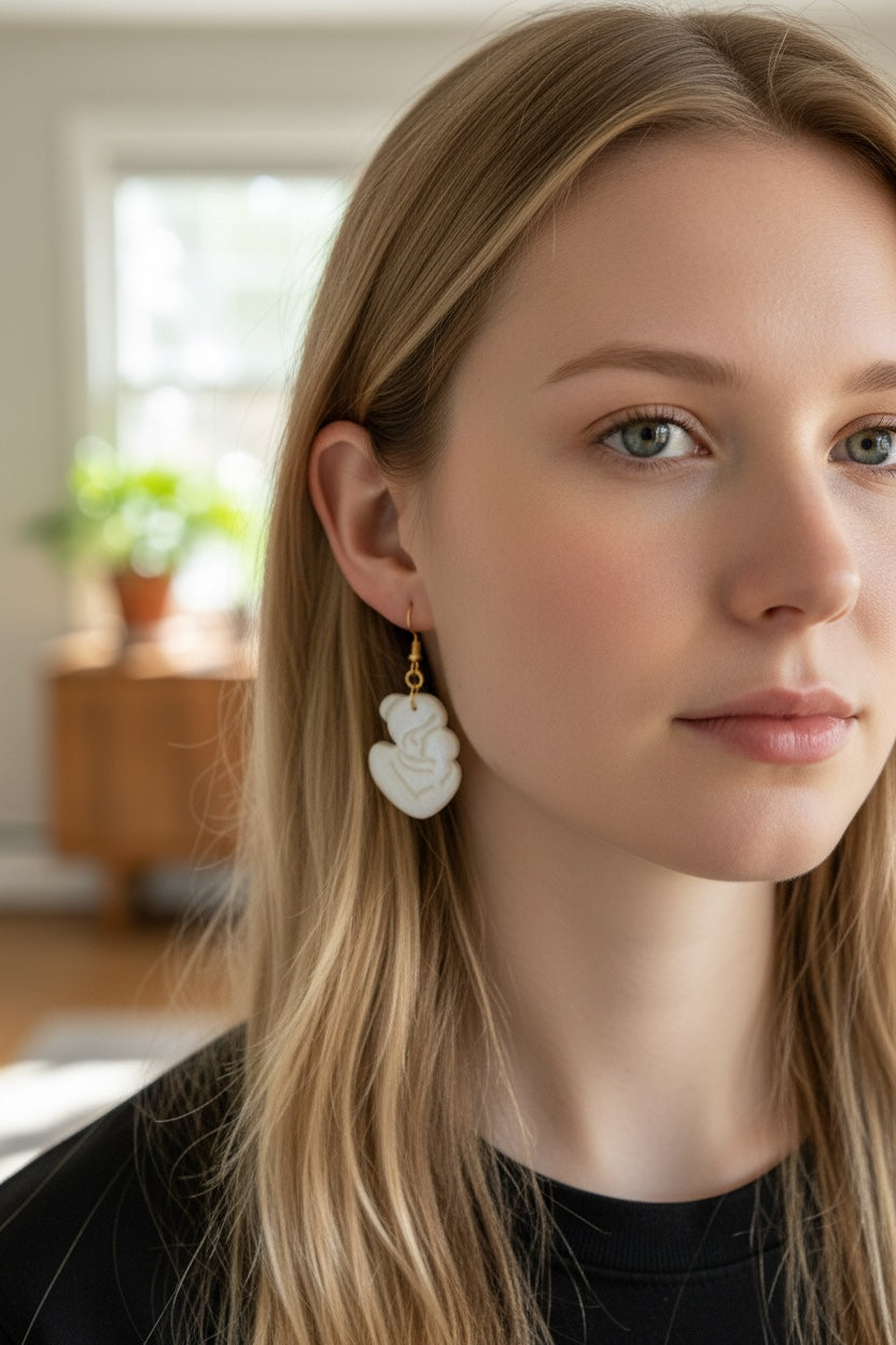 Mother and Baby Earrings