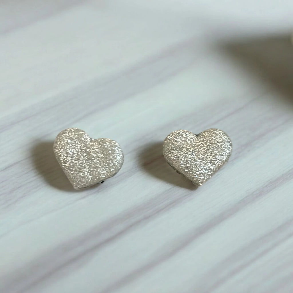 Heart Stud Earrings