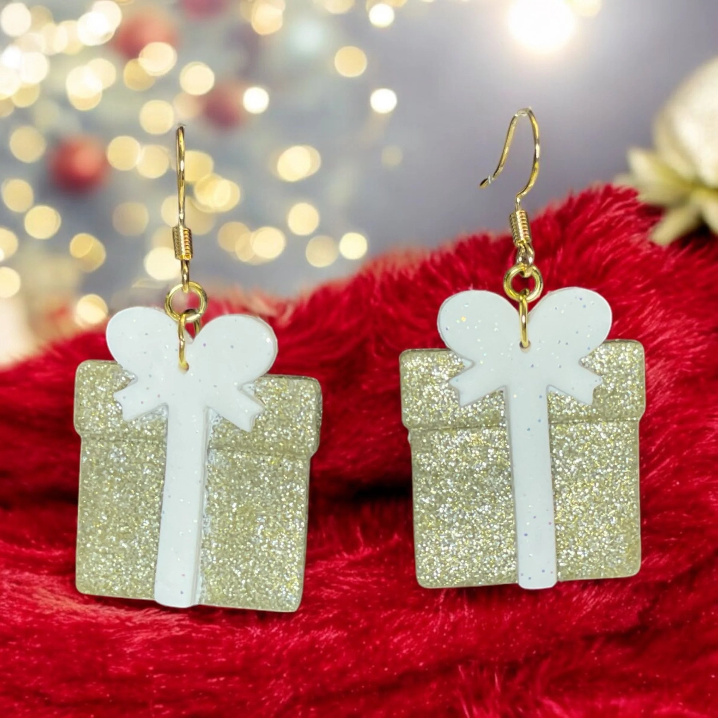Christmas Present Earrings