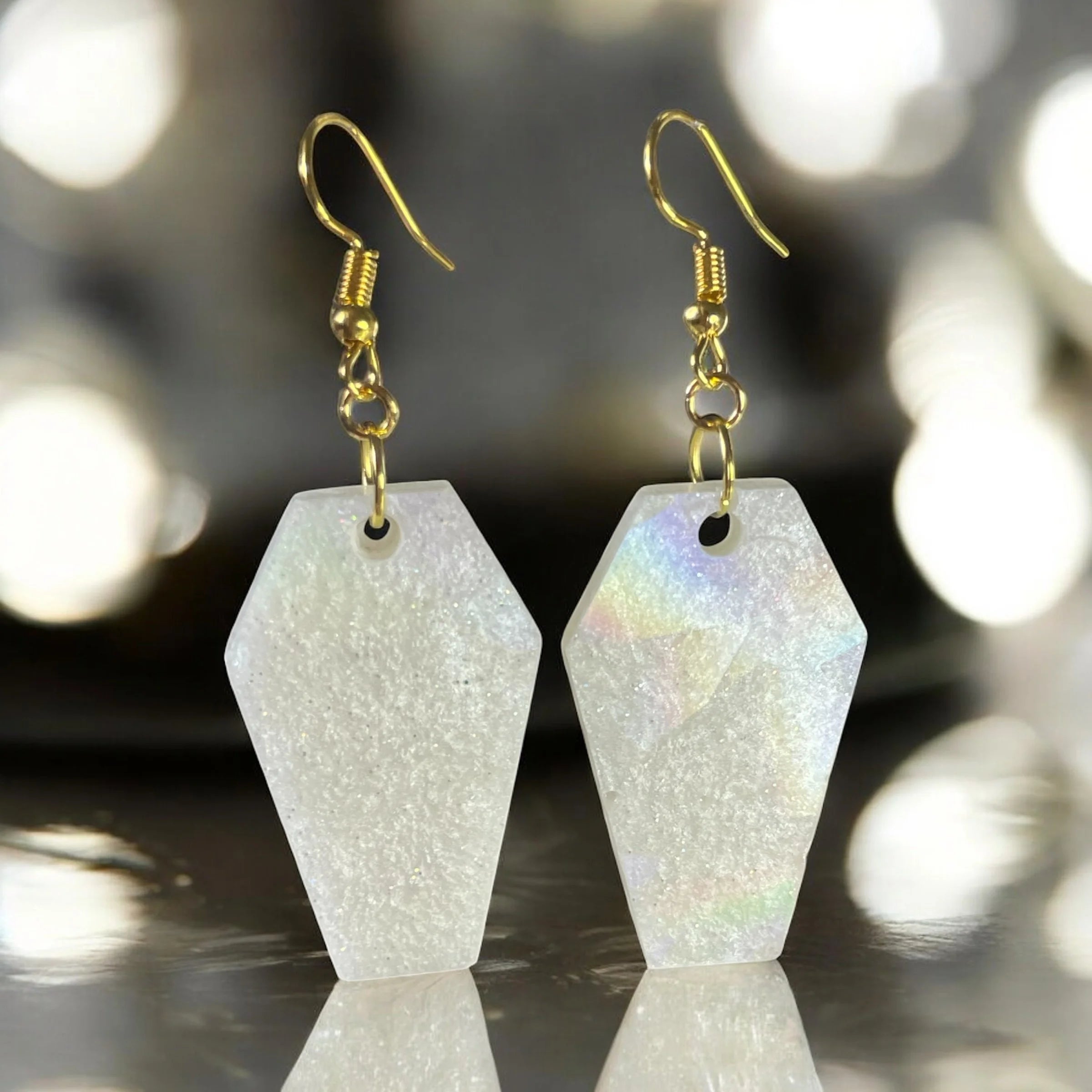 Coffin Earrings