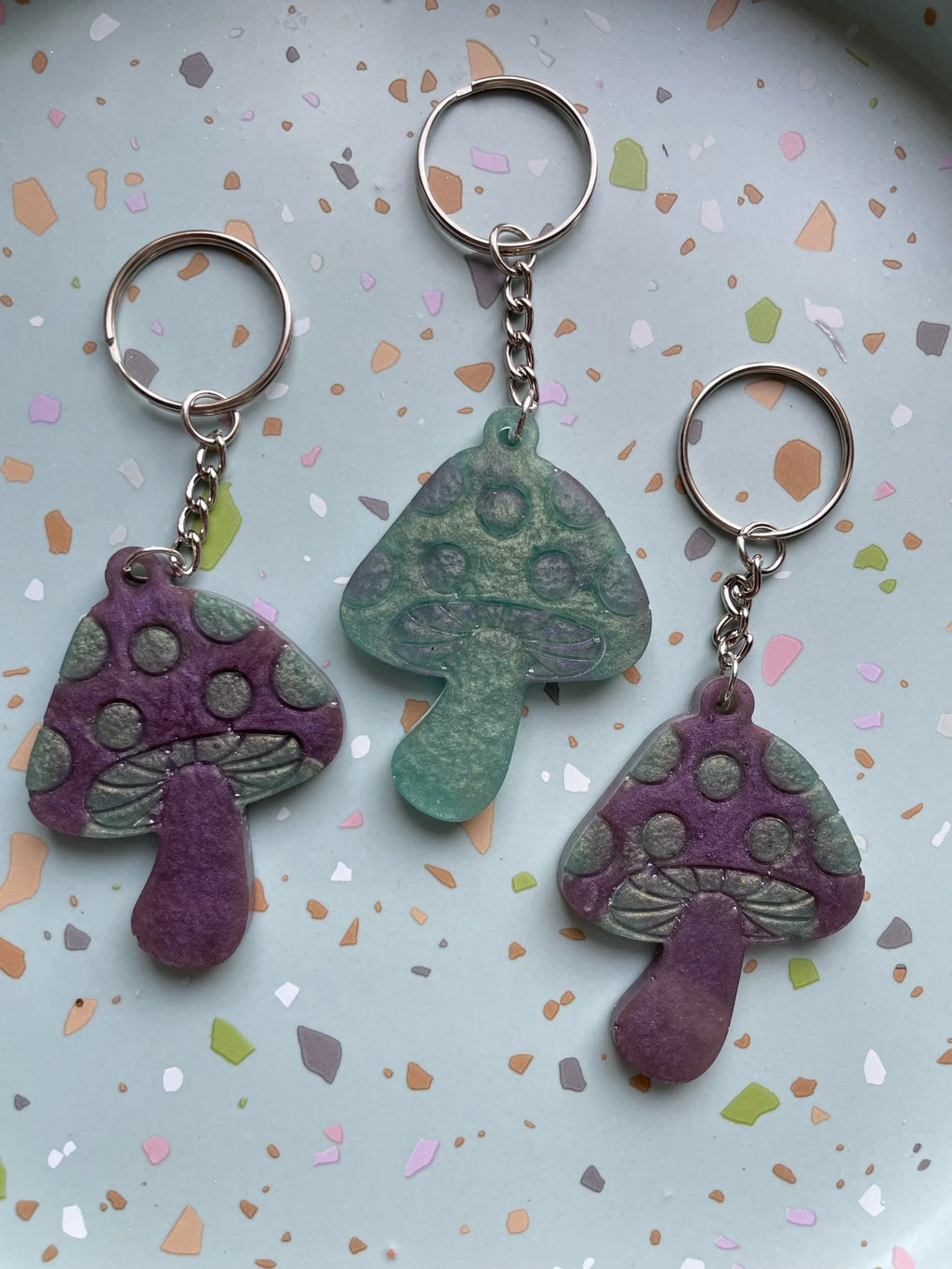 Mushroom Keychain