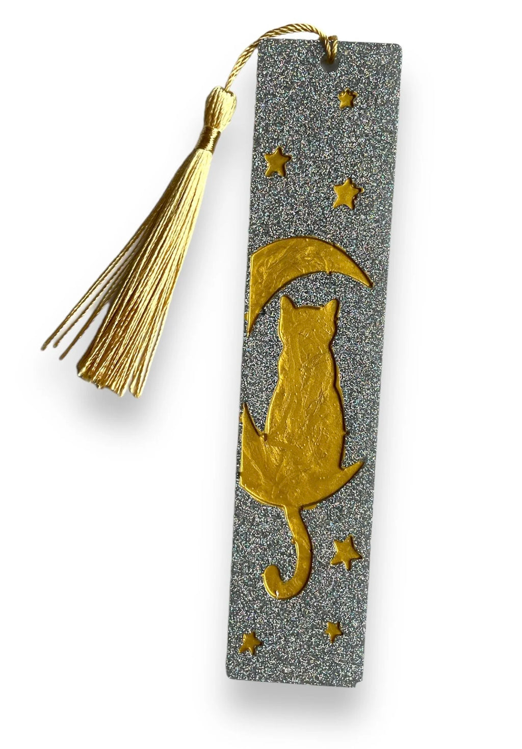 Cat on Moon Book Marks