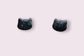 Cat Head Stud Earrings