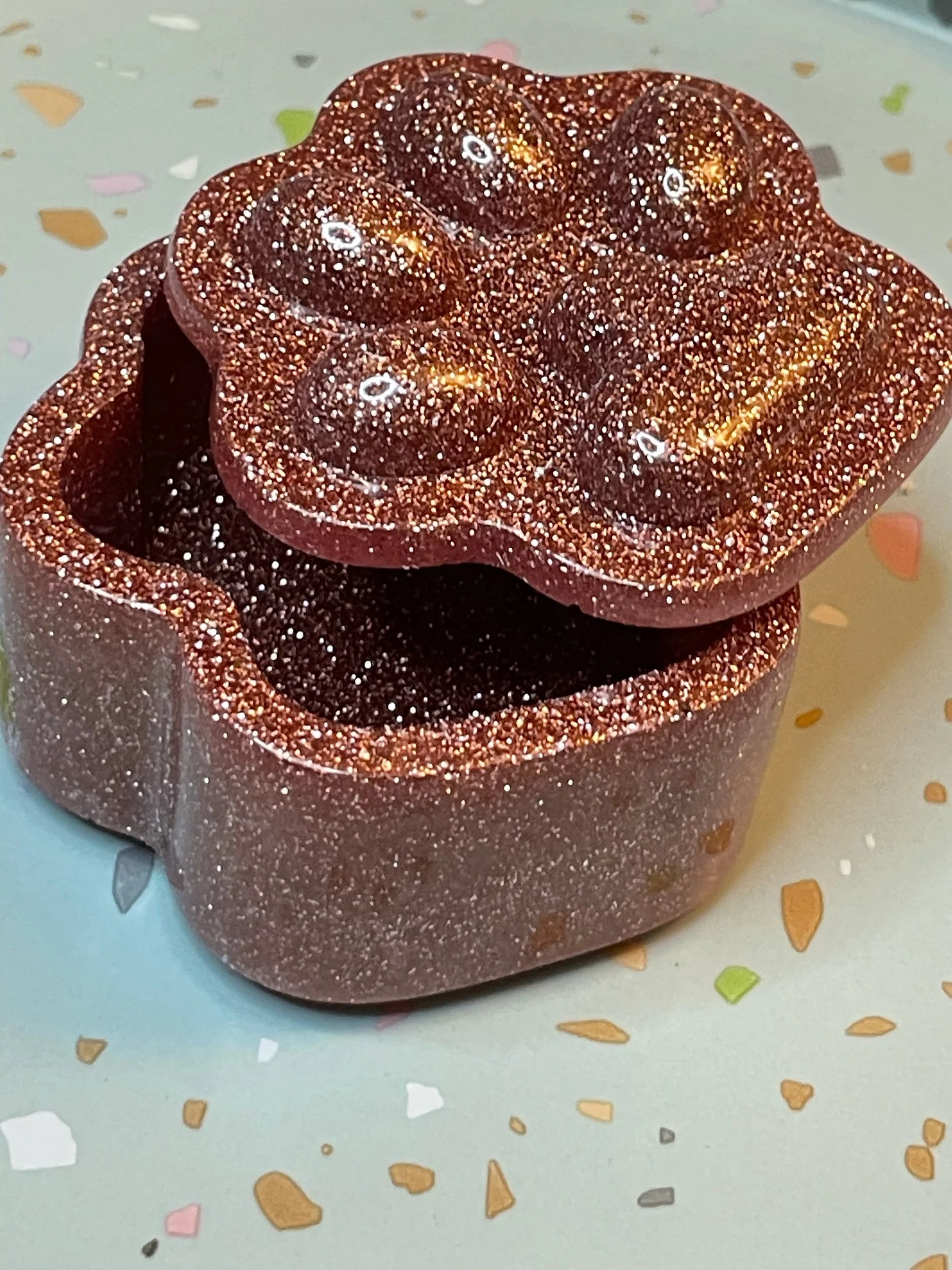 Paw Print Trinket Box