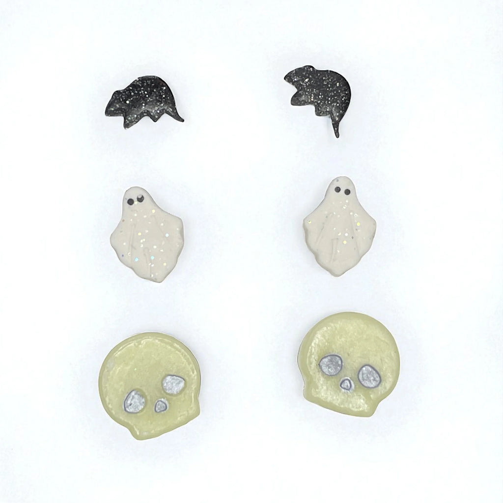 Halloween 3 pack Stud Earrings