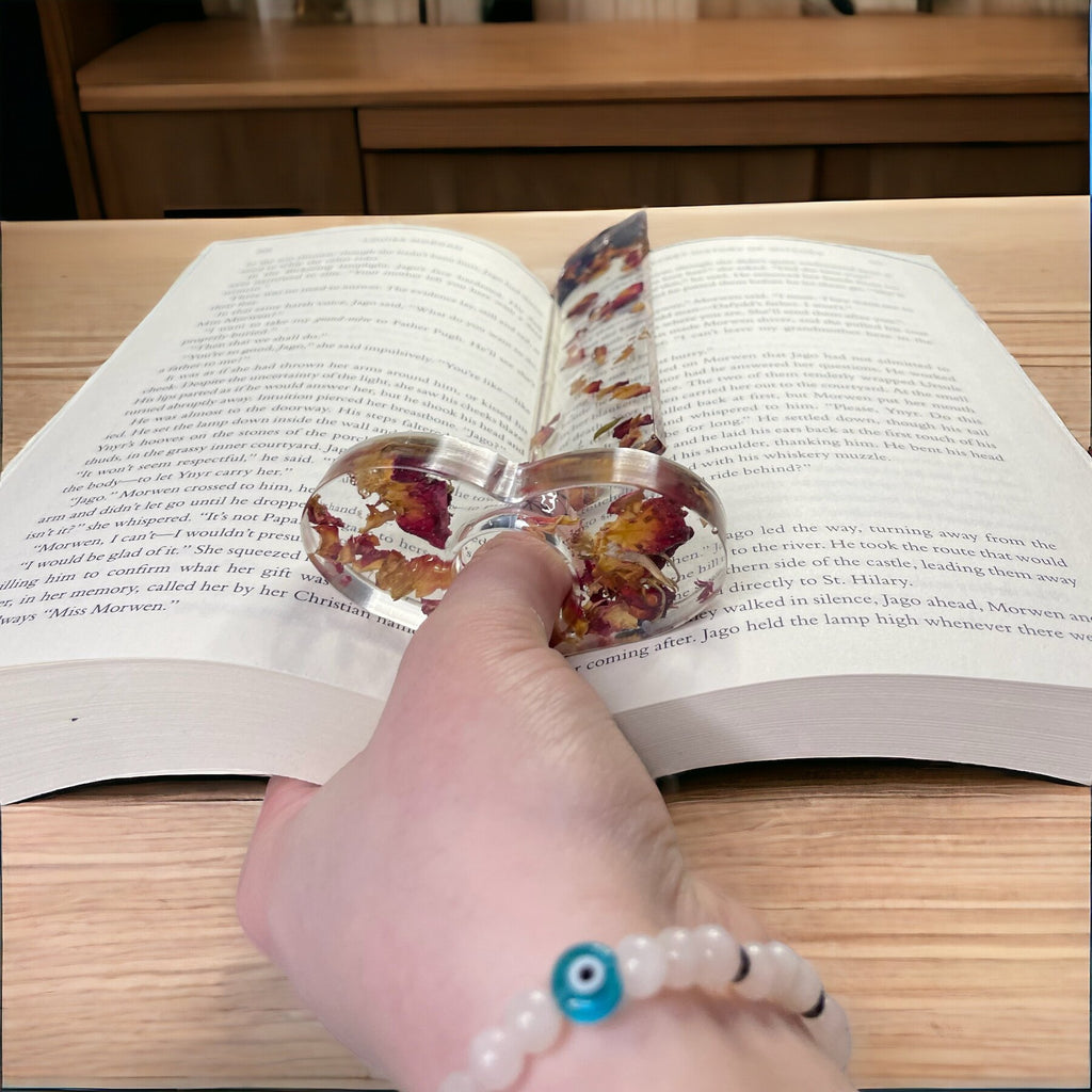 Floral Thumb Page/Book Holder