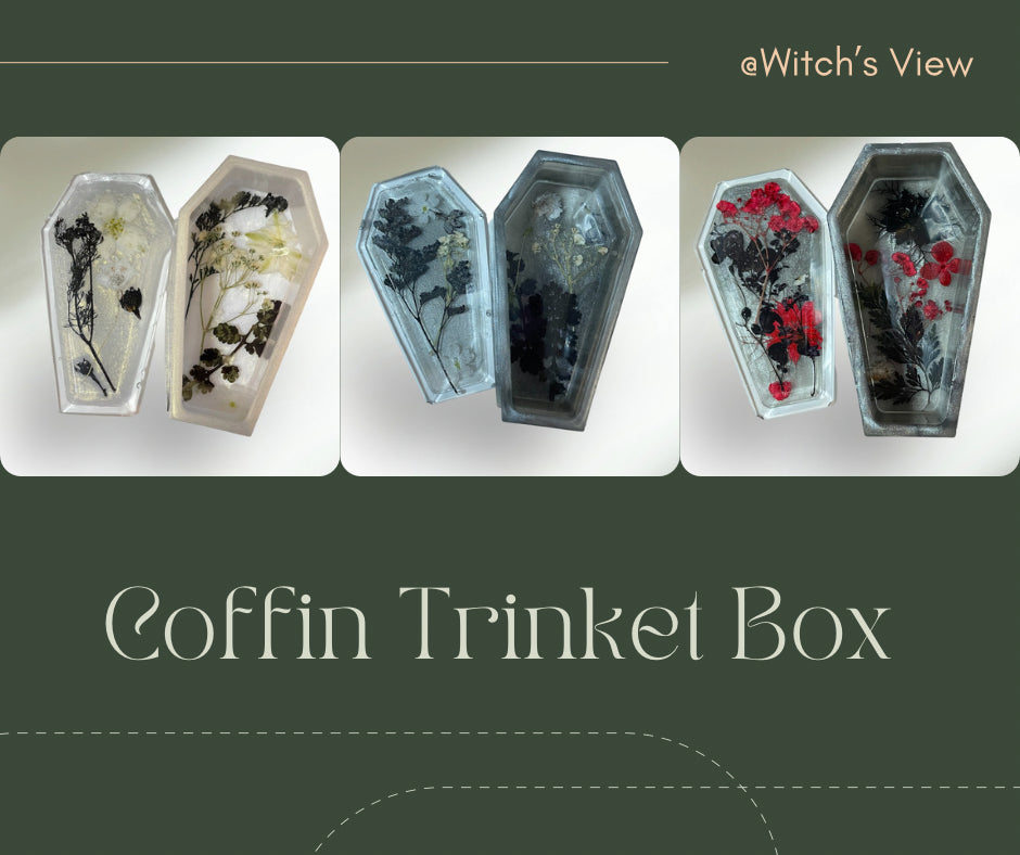 Coffin box for trinkets