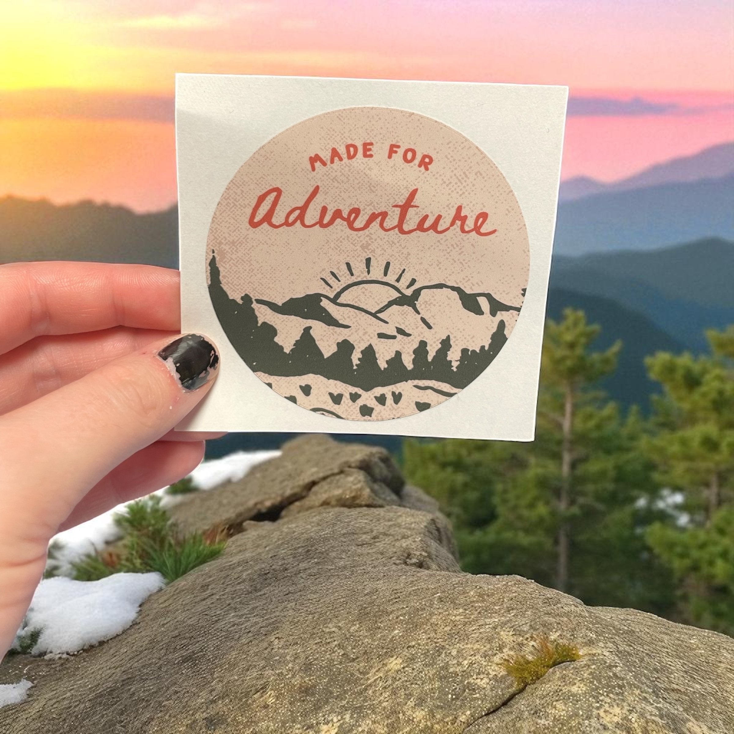 Made for Adventure - Sticker