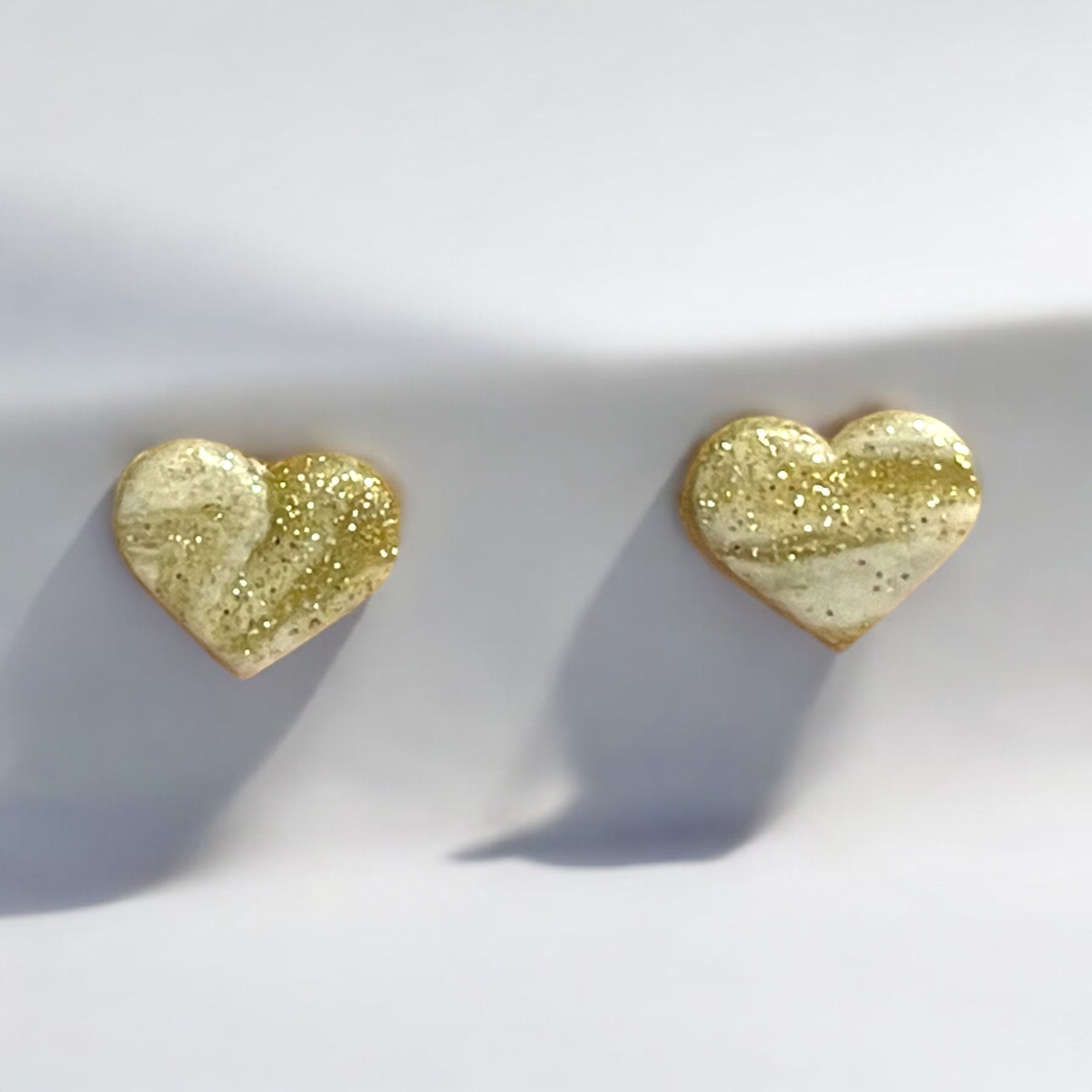 Heart Stud Earrings