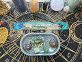 Triple Moon Goddess Symbol Jewelry Dish- Offering Bowl