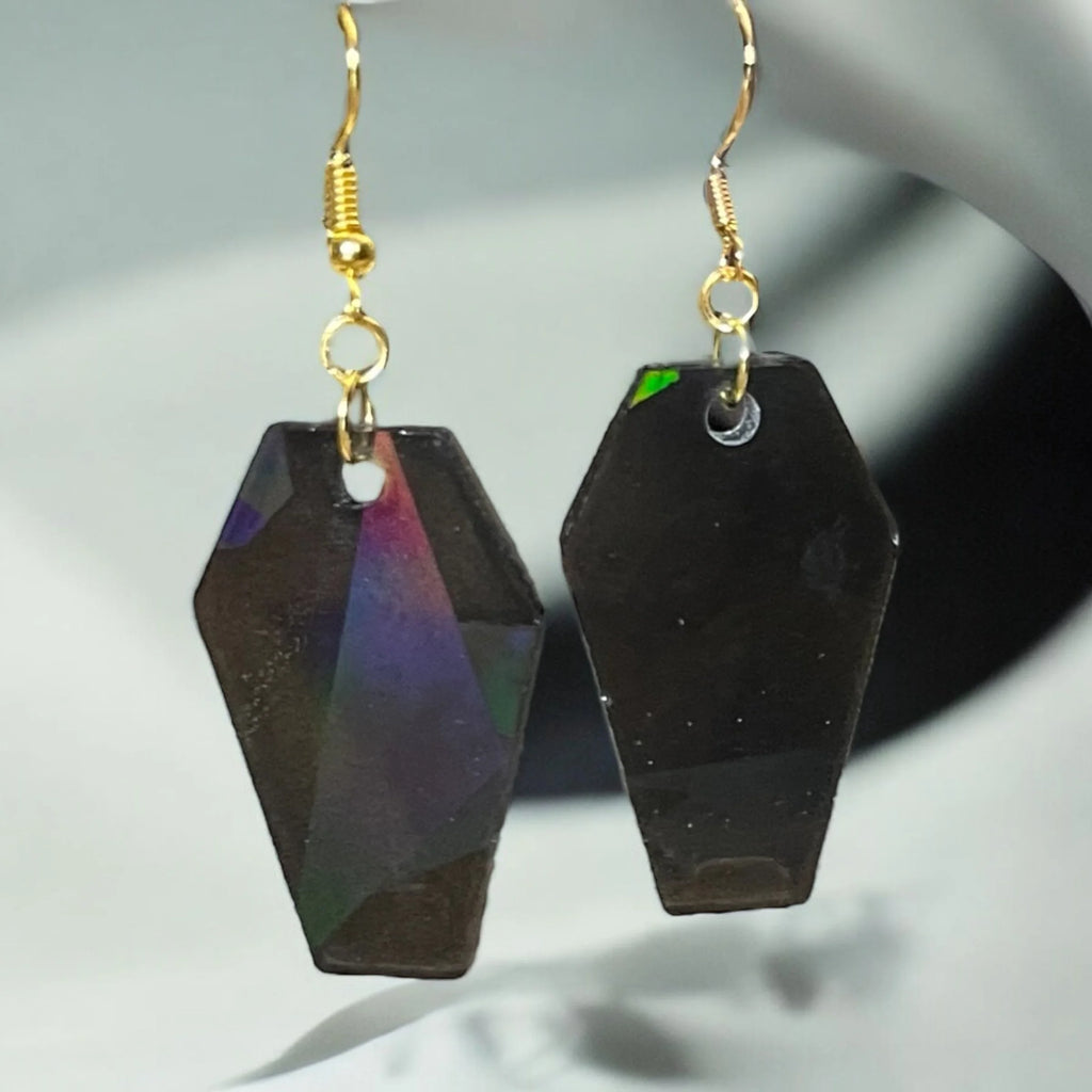 Coffin Earrings