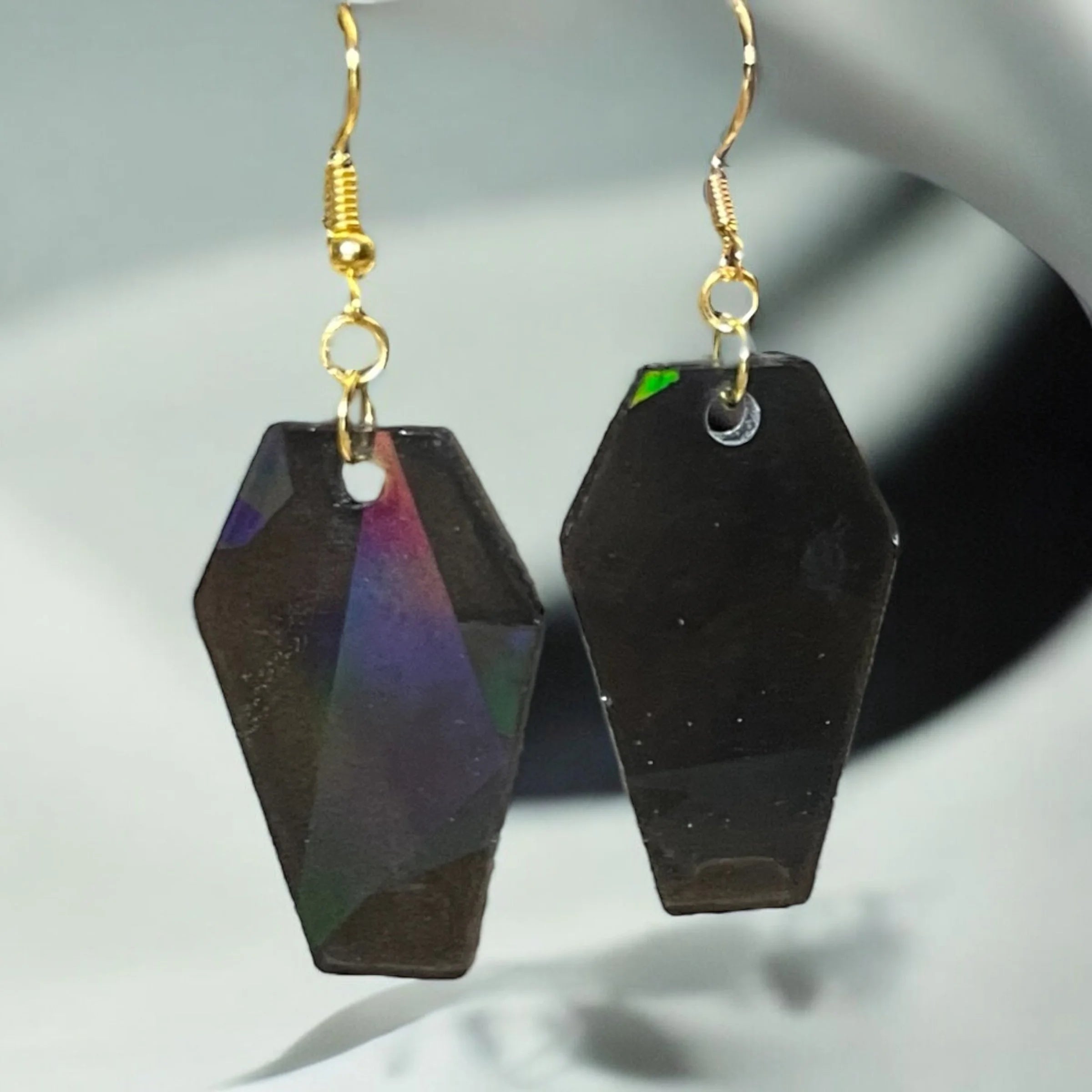 Coffin Earrings