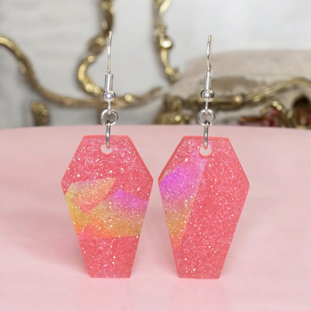 Coffin Earrings