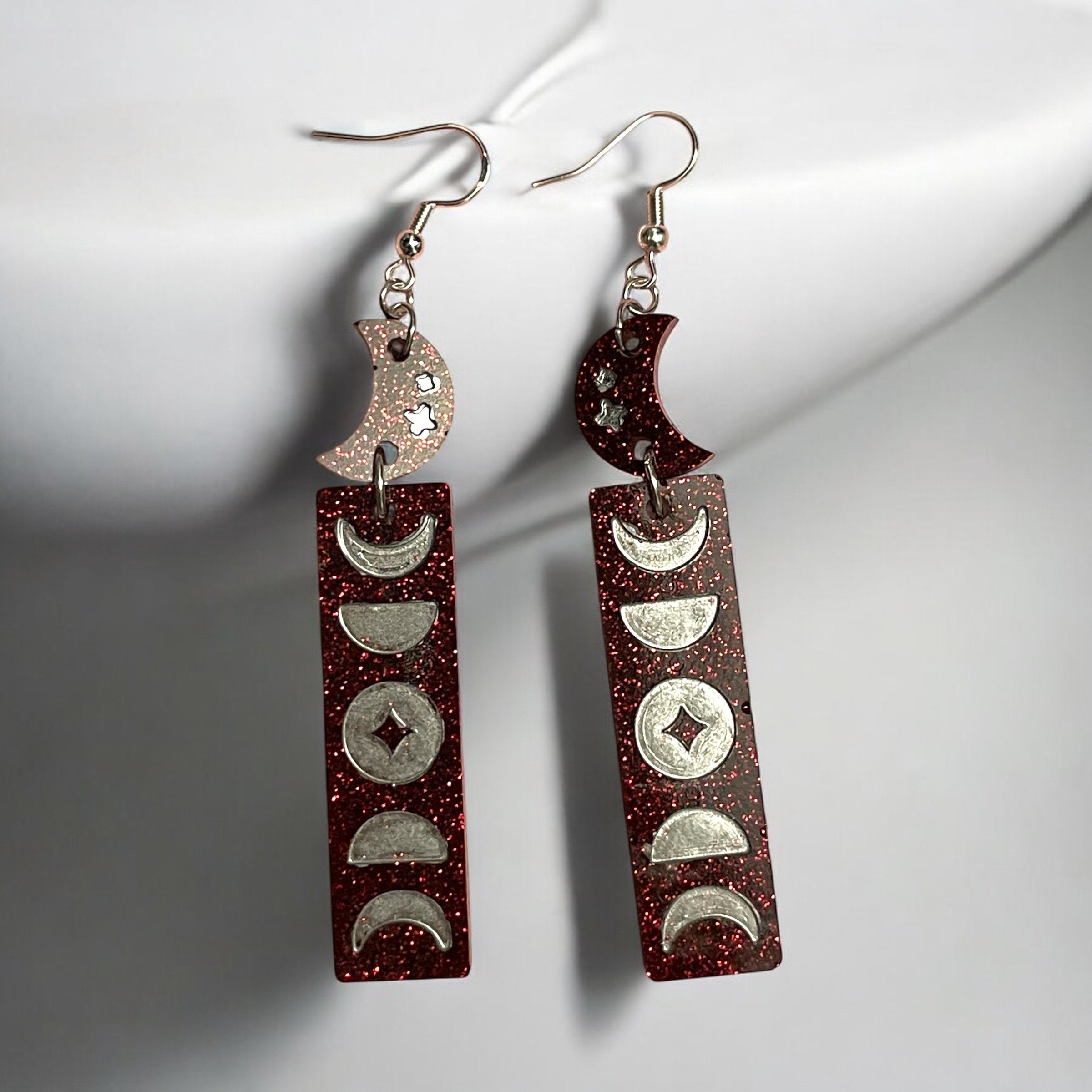 Moon Dangle Earrings
