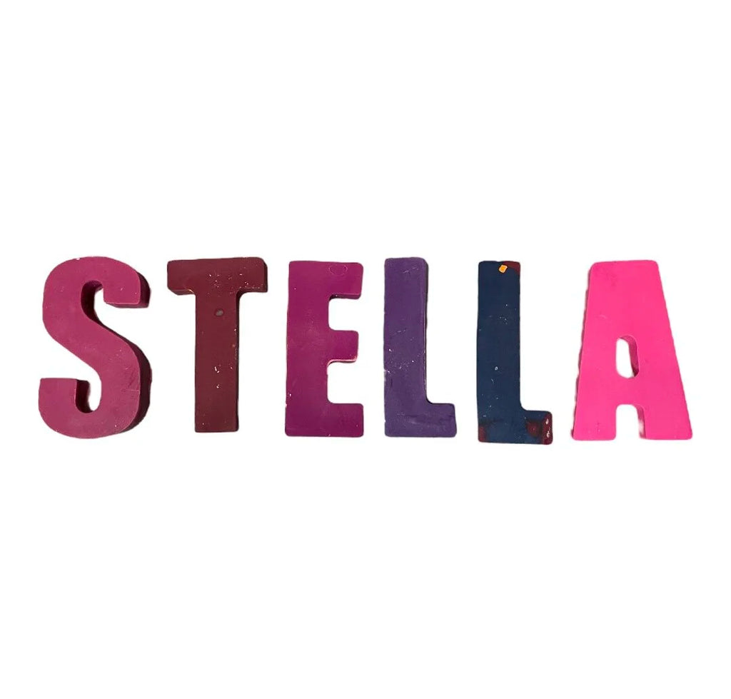 Crayon Name Letters
