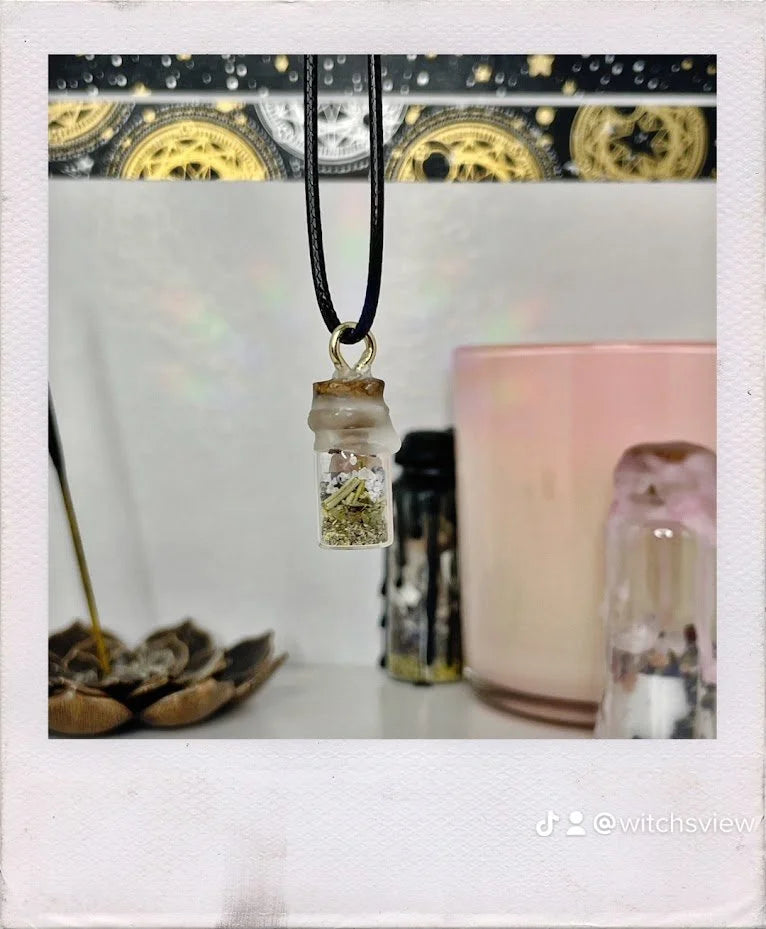 Protection Spell Jar Necklace