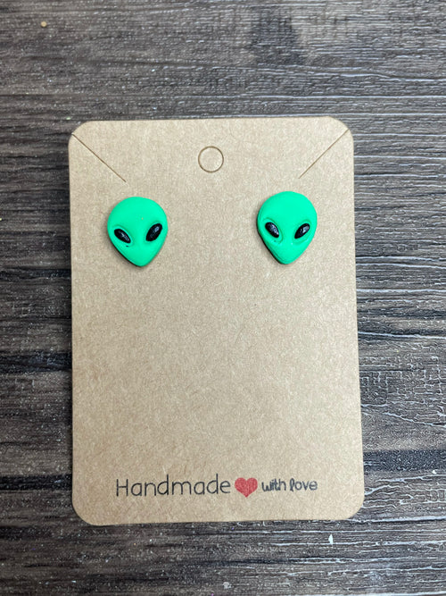 Alien Earrings