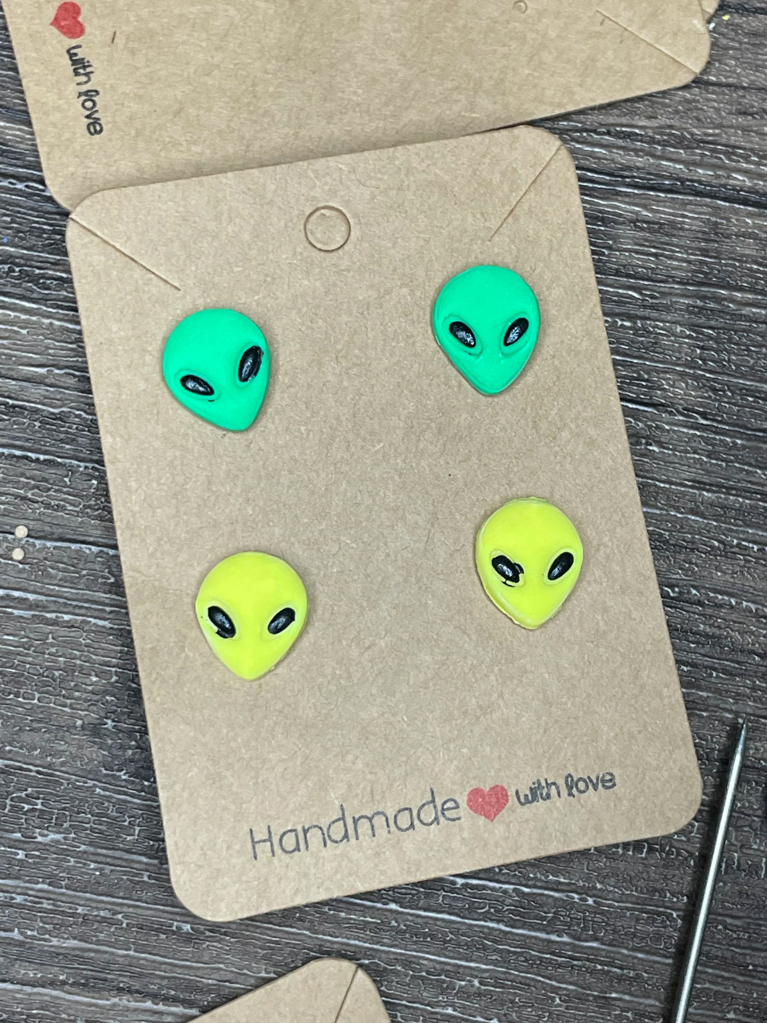 Alien Earrings