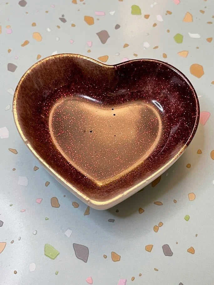 Heart dish, jewelry bowl, ring keeper