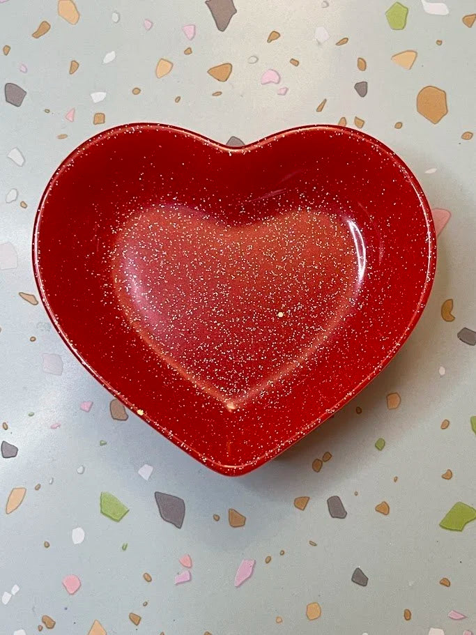 Heart dish, jewelry bowl, ring keeper