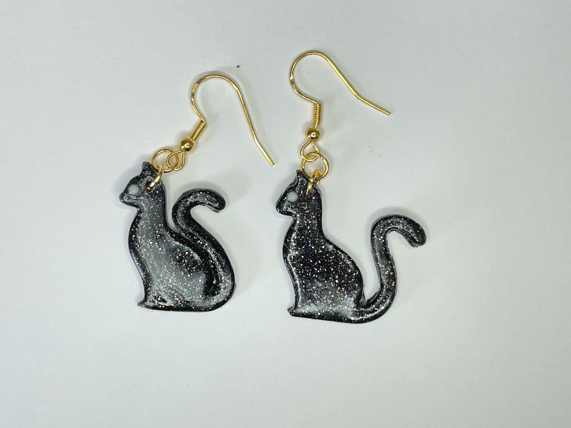 Black Cat Earrings