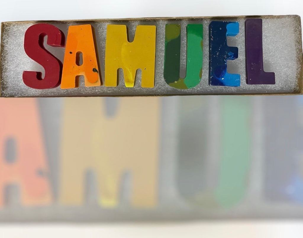 Crayon Name Letters