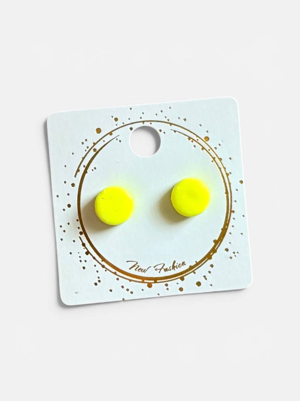Neon Stud Earrings