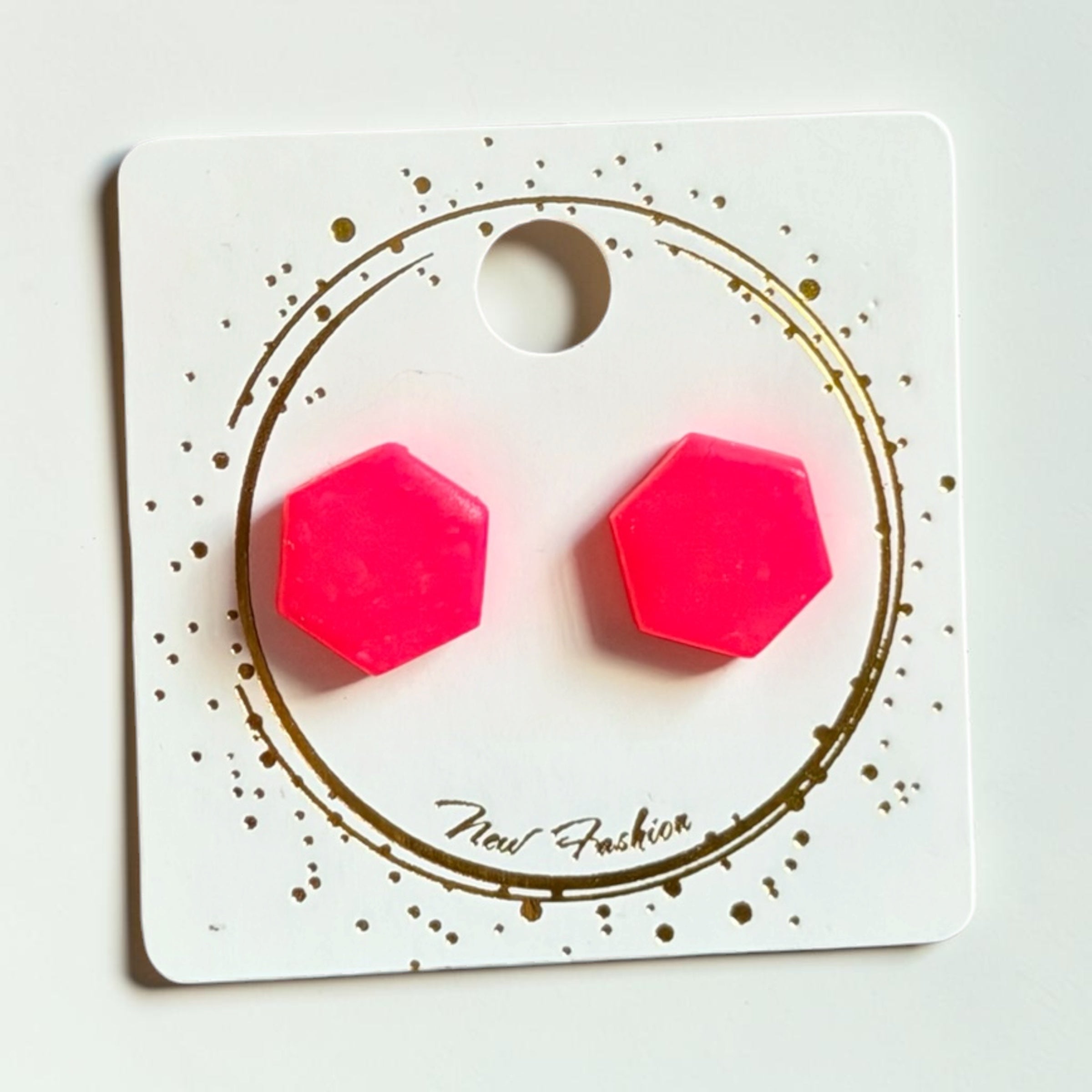 Neon Stud Earrings