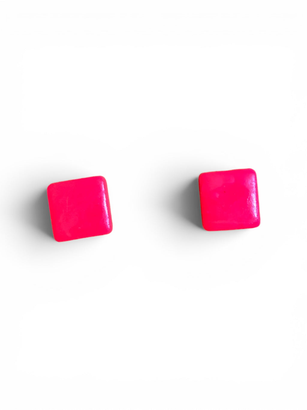Neon Stud Earrings